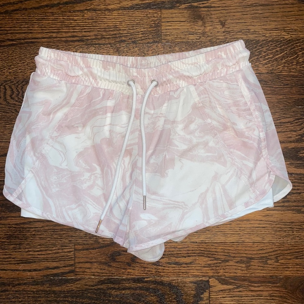 Forever 21 Pink Marble Shorts